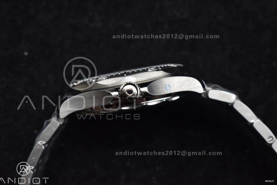 Dial A8807 VSF 300M 1:1 Edition Seamaster Platinum SS on Gray Best Bracelet 007 0405